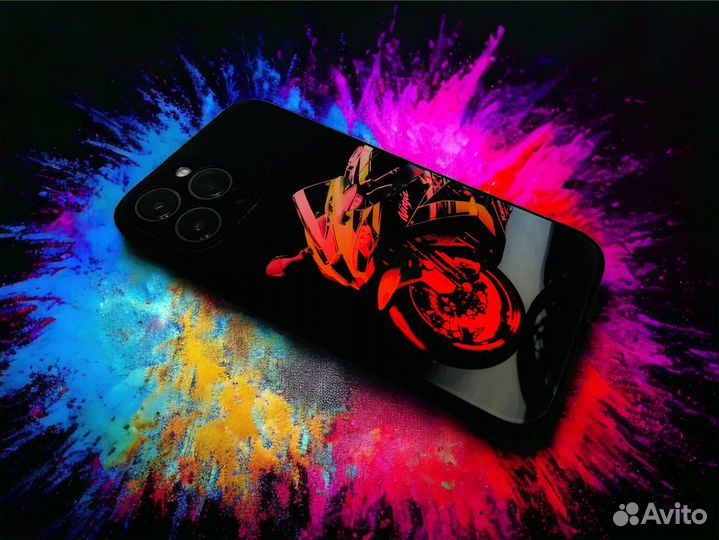 Чехол на iPhone со светодиодной подсветкой