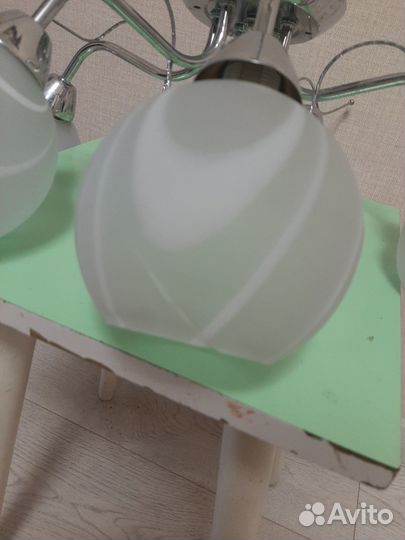 Люстра потолочная бу