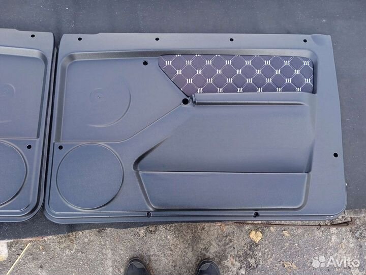 Обивка салона niva дверная обшивка