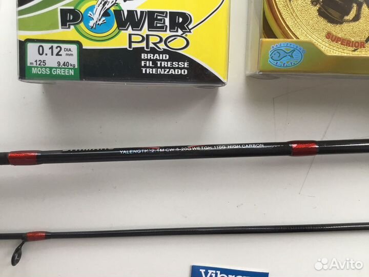 Спиннинговый комплект для рыбалки