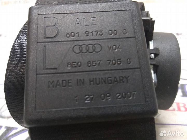 Ремень безопасности передний левый Audi A4 (B7) 2