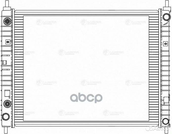 Радиатор охл. для а/м Changan Alsvin (18) 1.5i