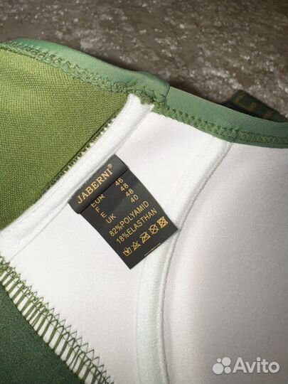 Купальник женский зеленый