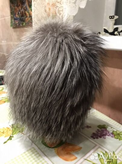 Шапка из чернобурки