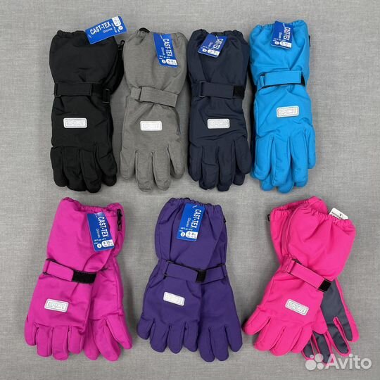 Перчатки краги новые зимние мальчика девочки