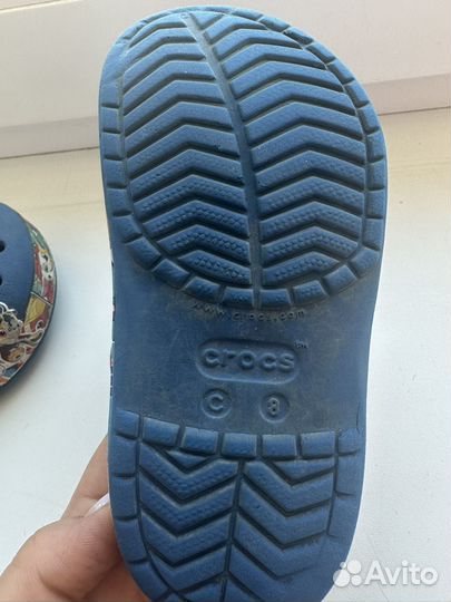 Тапочки crocs детские 25