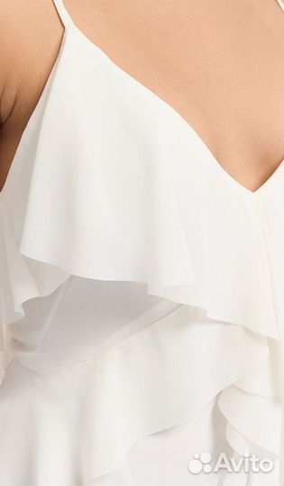 Платье новое xxs с воланами / свадьба, выпускной