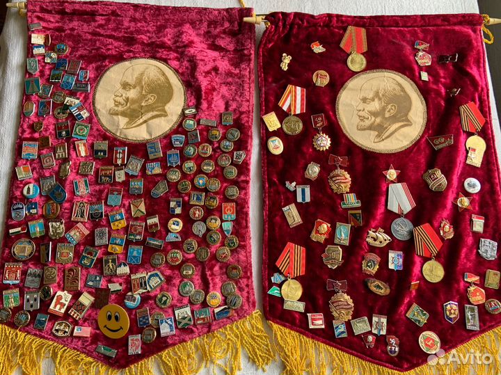 Значки,вымпел СССР