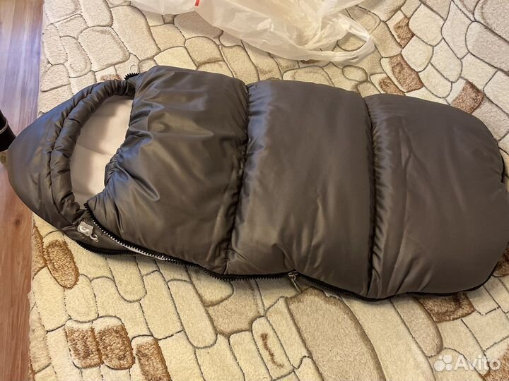 Зимний конверт на выписку и для прогулок 62 см