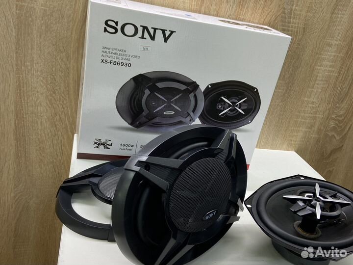 Автомобильные динамики Sony XS-FB6930 (новые)