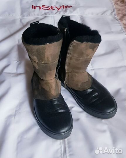 Зимние сапоги Ralf Ringer, 37 р. Кожа+замша