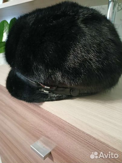 Берет женский норковый новый, качество люкс