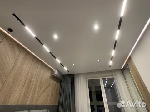 Натяжные потолки