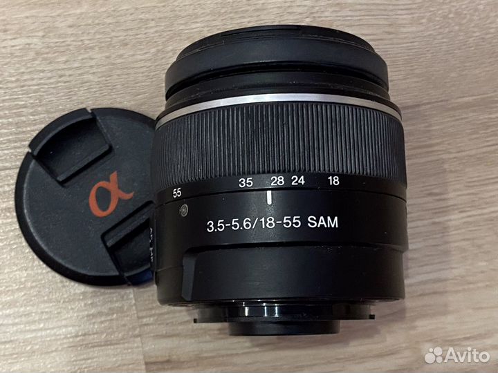 Объектив Sony DT 18-55mm 3.5-5.6 Sam sal1855