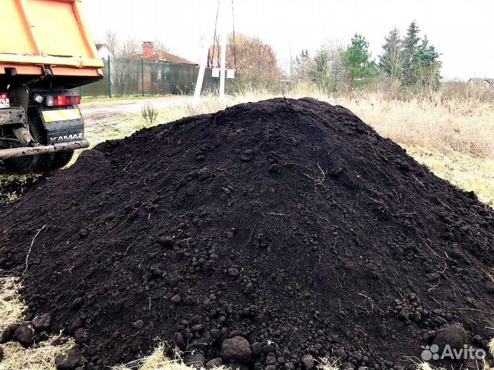 Плодородная почва чернозем верхний слой перегной