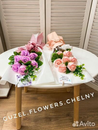 Букеты из мыла