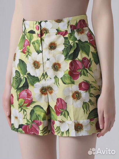 Шорты с принтом Dolce & Gabbana