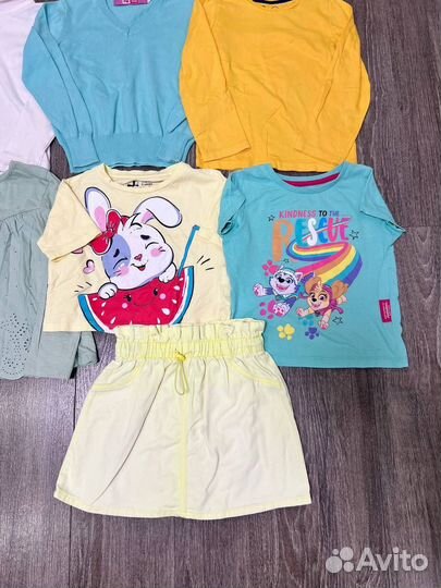 Одежда 104 110 пакетом для девочки