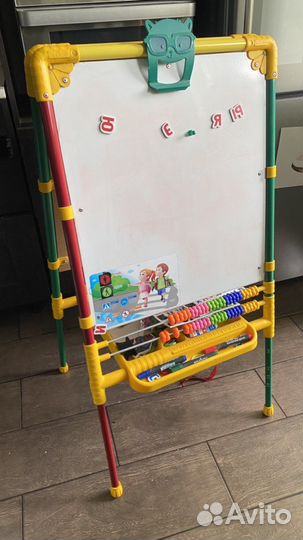 Мольберт детский двухсторонний