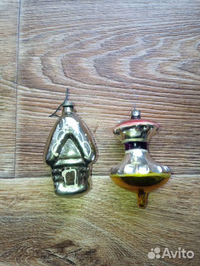 Елочные игрушки СССР