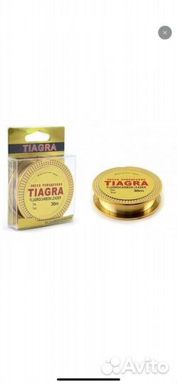 Флюорокарбоновая леска Тиагра 30 м цена за 2 шт
