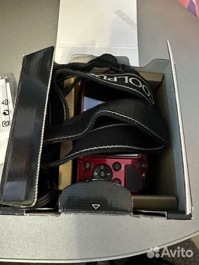 Цифровой фотоаппарат nikon Coolpix L810, красный