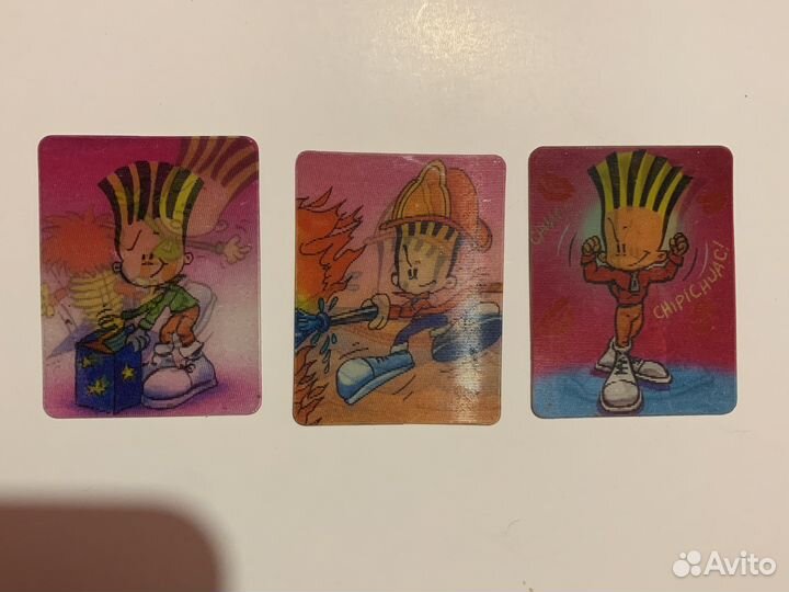 Переливающиеся карточки чипикао