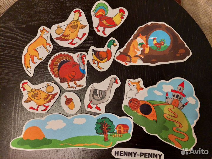 Английские сказки на магнитах