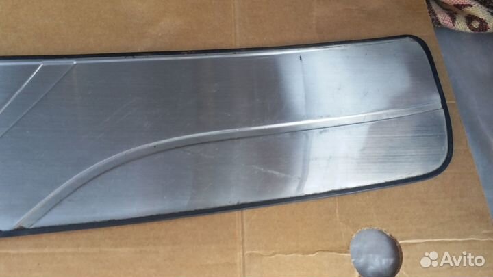 Накладка на задний бампер Forester SG SH