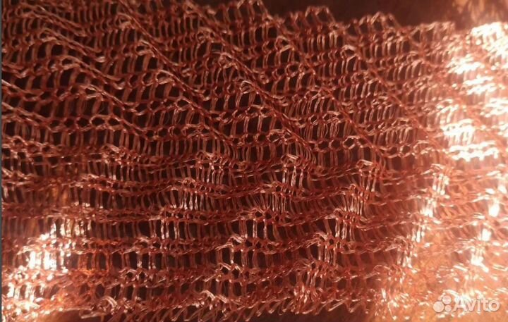 Сетка рпн 6 нитей медная 3 м, нержавейка 3 м