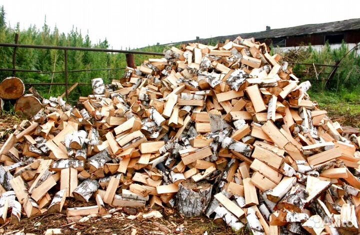 Дрова крупноколотые