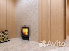 Печь для бани Русь-сетка 18 Л Панорама