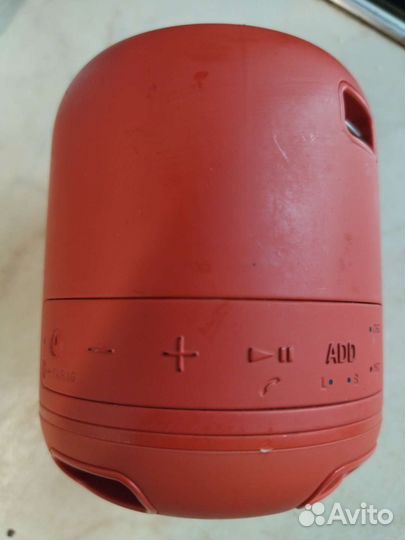 Портативная акустика Sony SRS-XB12, 10 Вт, red