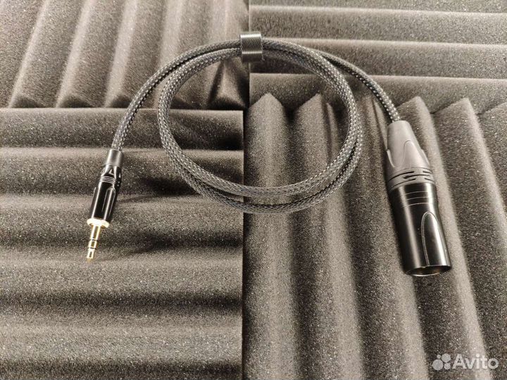 Xlr шт. на jack 3,5 st canare L-4E4-1AT