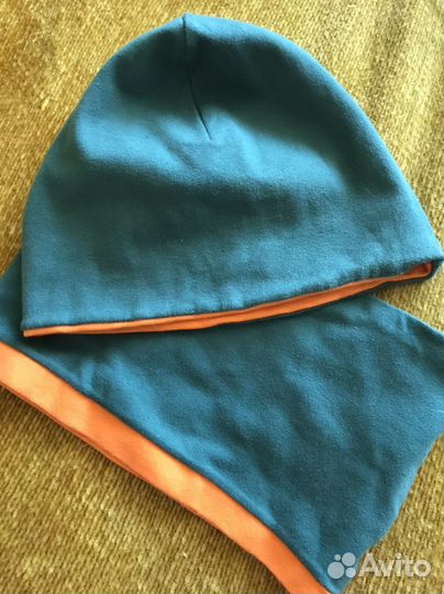 Шапка детская, снуд, шапка демисезонная