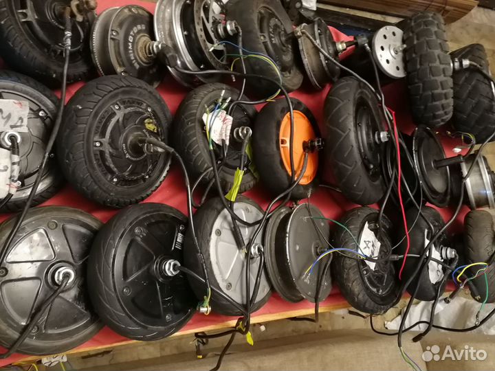 Моторколёса для электросамокатов 300w-1200w
