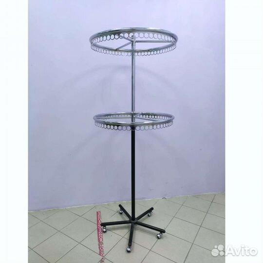 Вешалка большая напольная на 130 позиций