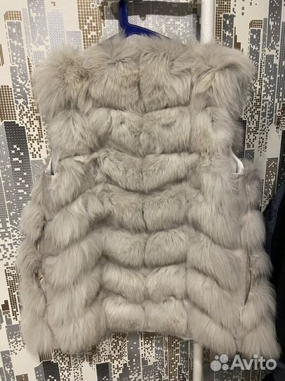 Жилетка из песца