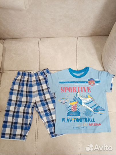 Костюм Футболка+шорты Турция, р. 98-104