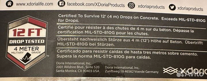 Чехол противоударный iPhone 10 + 2 в подарок