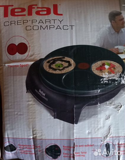 Блинница электрическая новая.Tefal.Франция