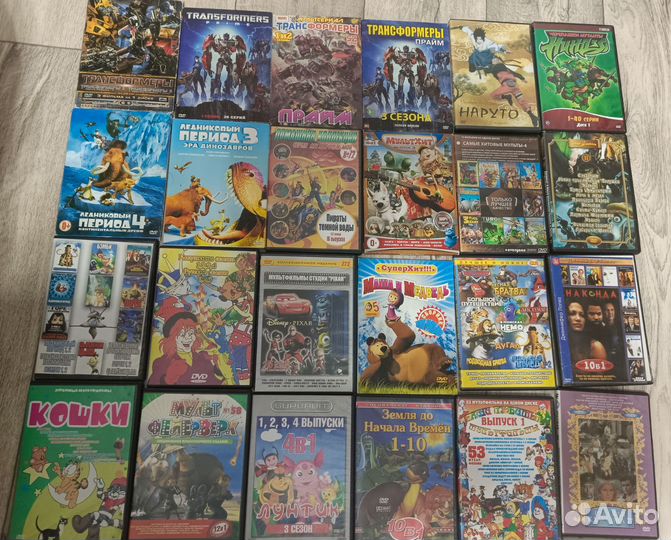 DVD диски мультфильмы, фильмы