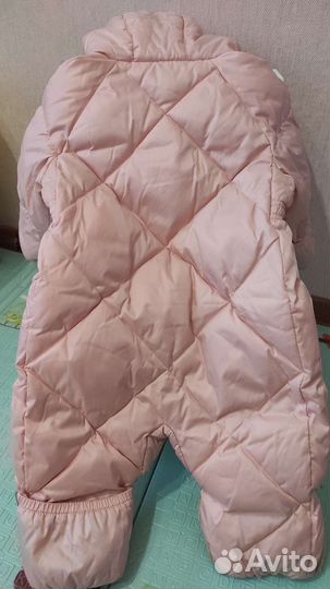 Зимний комбинезон для девочки 74