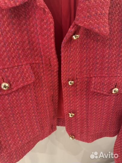 Твидовый жакет mango xs