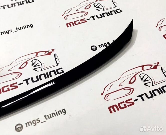 Cпойлер на BMW 3 series G20 M-Perfomance черный