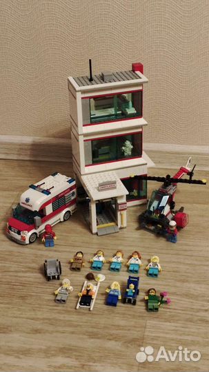 Lego Sity, 60204 Городская больница, оригинал
