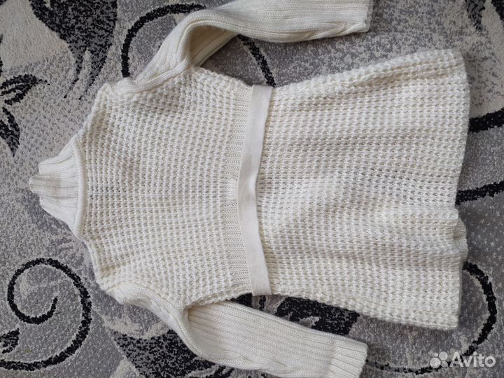 Детский кардиган длинный