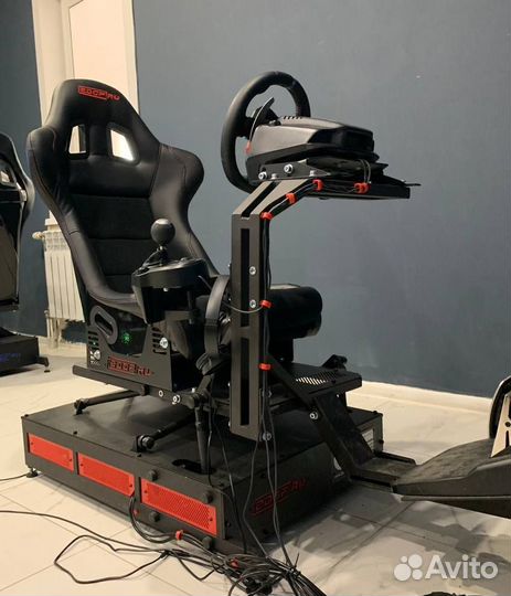3DOF подвижная гоночная платформа + руль, педали