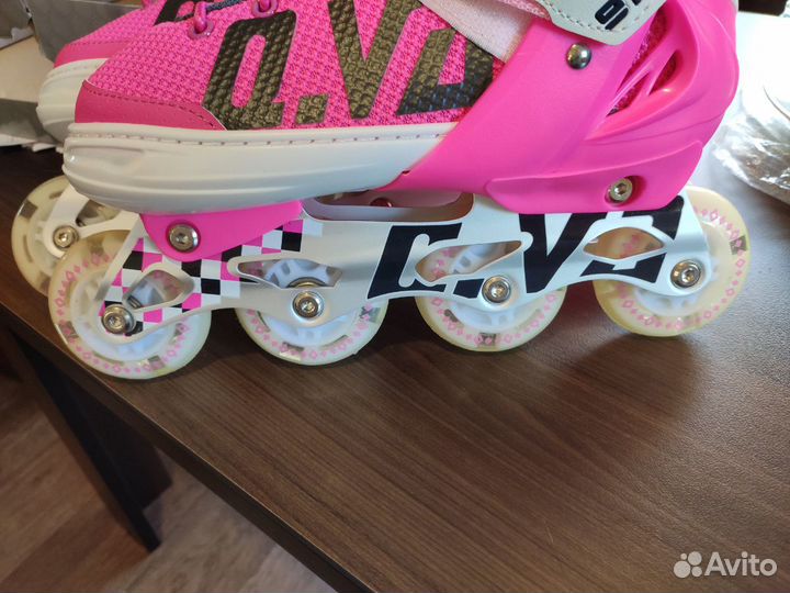 Коньки роликовые раздвижные,новые 39-42р