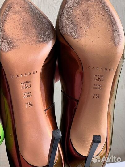 Лодочки Casadei оригинал 37.5